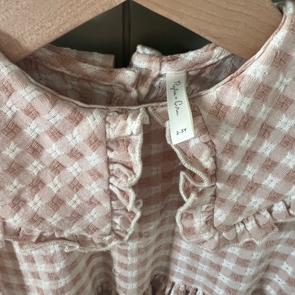 Rylee + Cru- pink gingham Dress - Picture 2 of 3